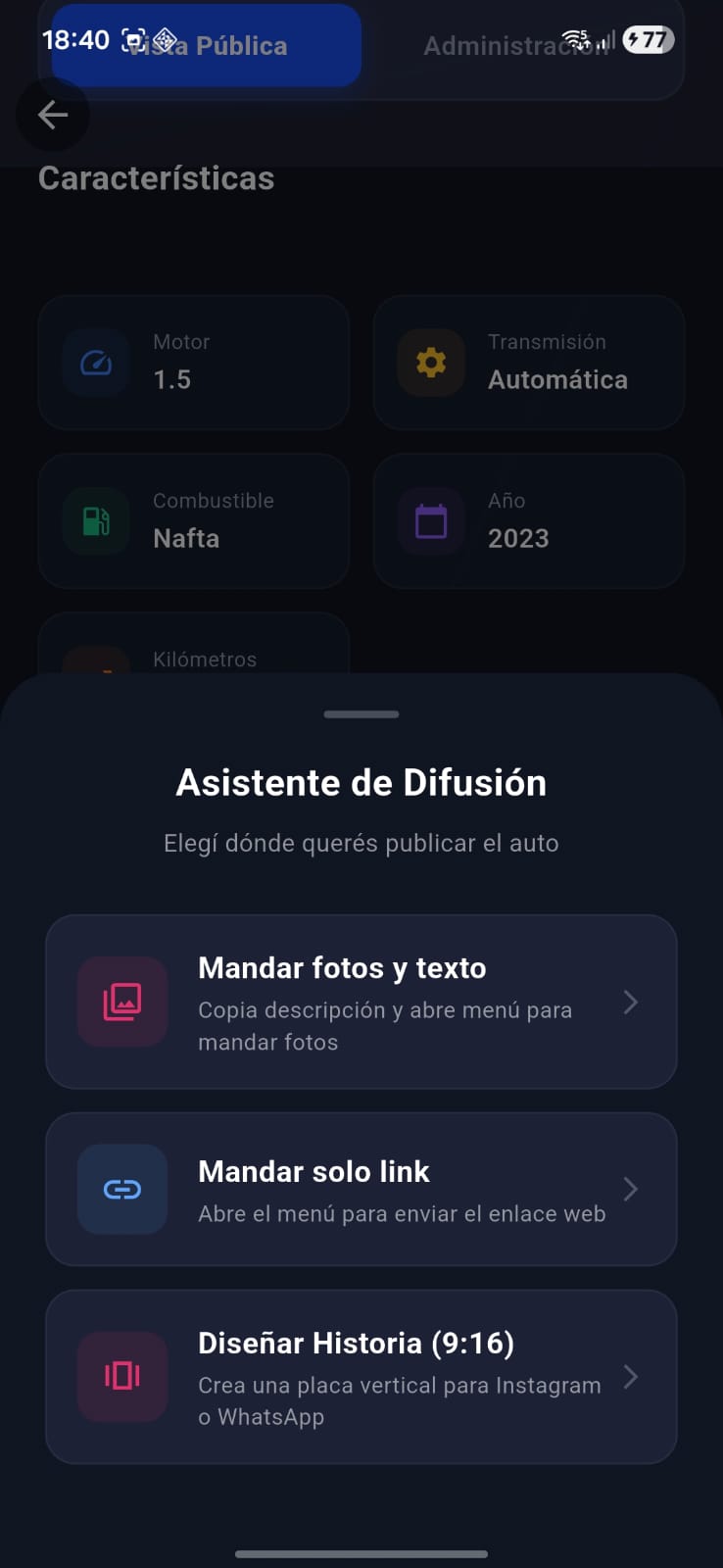 Copy Generado