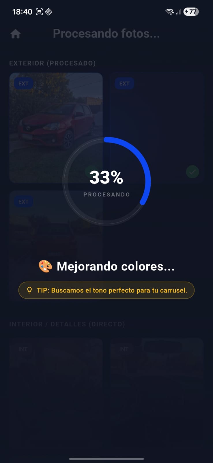 IA Procesando